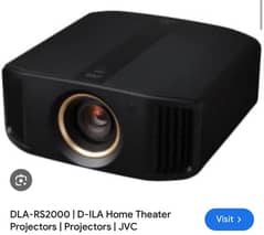 JVC RS2000 Projector with new lamp with full life