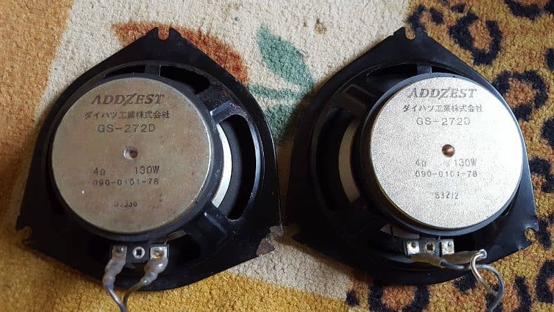 Original imported branded Addzest Door Component Speakers 2Way 5 inch 6