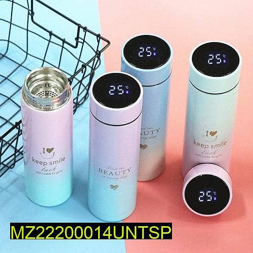 Imported smart LED thermos bottle 500ml 3