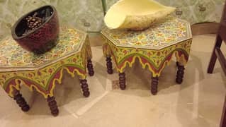 hand made stools