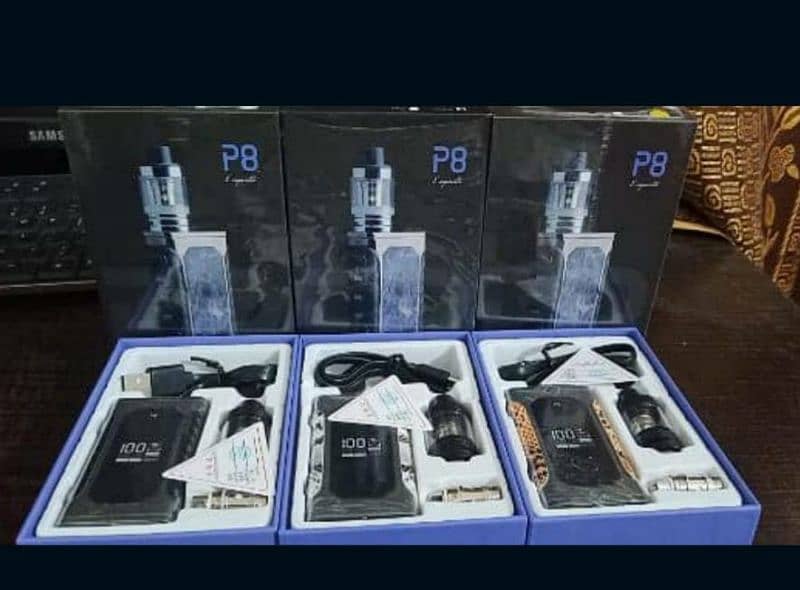 P8 vape boxpack available what'sapp 03354190729 2