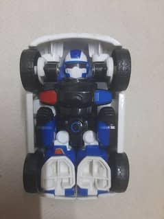 Alloy Transformer Voltron Robot Toy Police Car
