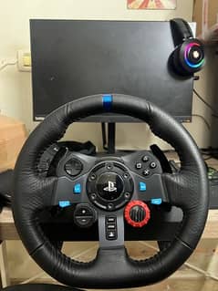 Logitech G29 + Manual Shifter With Boxes