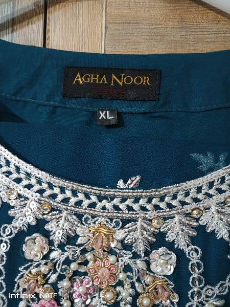 Agha Noor Stitched 3 Pcs 2