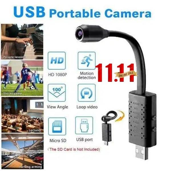 High quality smallest IP wifi S06 USB pen button CCTV security camera 5