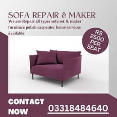 Sofa repairing / Sofa Refabrication / furniture Polish