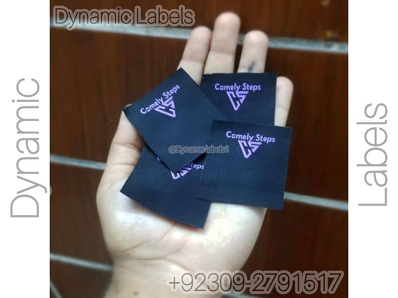 Woven labels Brand tags clothing tags Clothes labels satin labels 0