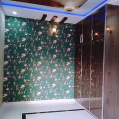 Wallpaper,pvc panel,wood&vinyl floor,kitchen,led rack,ceiling,blind