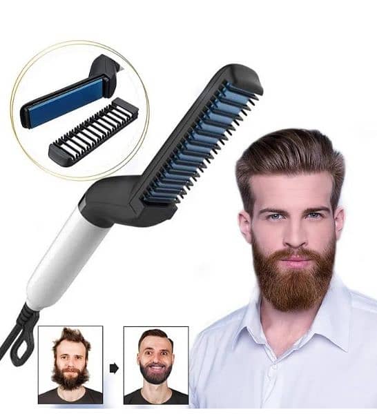 Electric Hair & Beard Brush 3