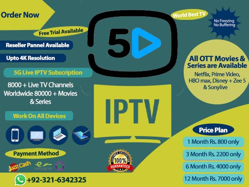 IPTV 24k+ Live Tv Channels Worlwide 4k Resulation 2
