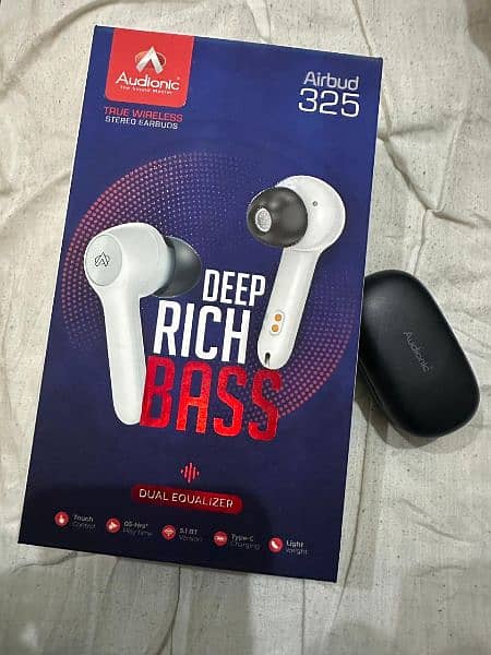 100% orignal brand new audionic earbuds for sale 0