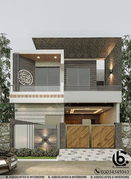 2d and 3d architecture /interior designs/3d Elevation/3d animation 5