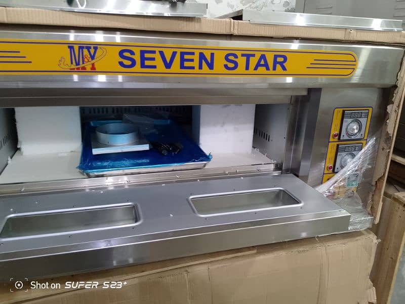 new sevenstar pizza oven full size imported dough mixer conveyor fryer 1