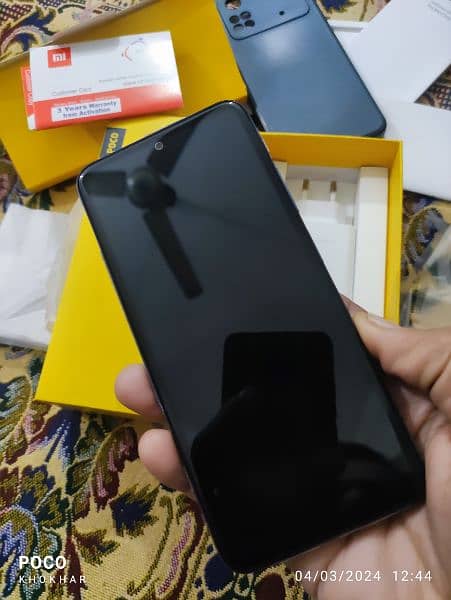 Xiaomi Poco M4 pro special edition 8+5=13/256 GB full box new conditio 9