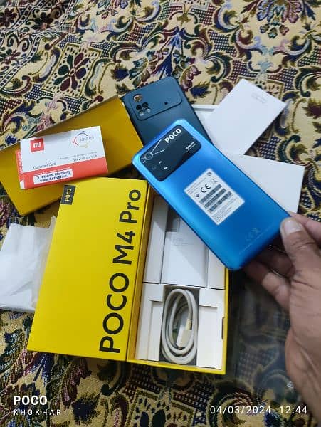 Xiaomi Poco M4 pro special edition 8+5=13/256 GB full box new conditio 14