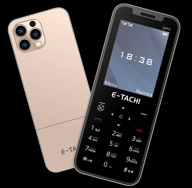 E-Tachi ipro PTA approved new box pack original phone 0