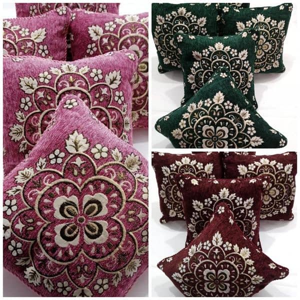 cushion covers jacquard velvet 2