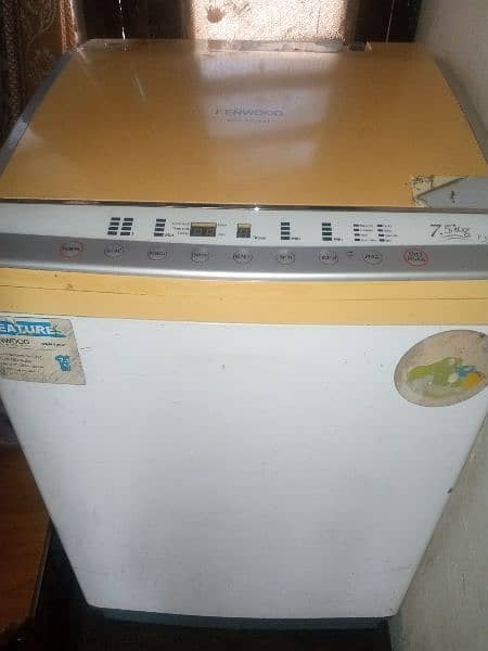 Kenwood fully automatic washing machine 4