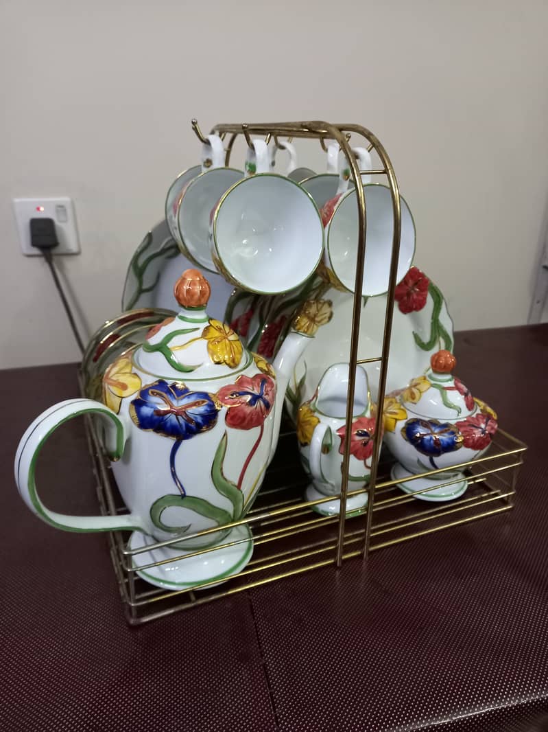 Tea set (Fine Porcelain Japan) 6