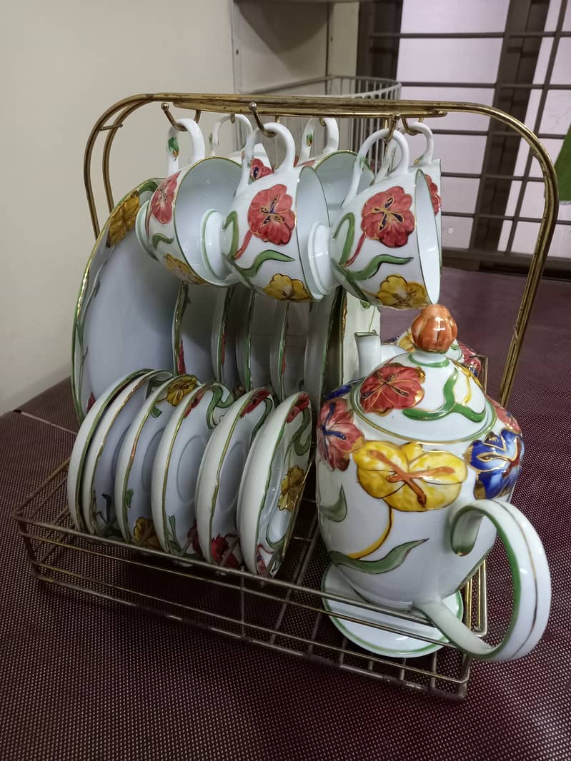 Tea set (Fine Porcelain Japan) 8
