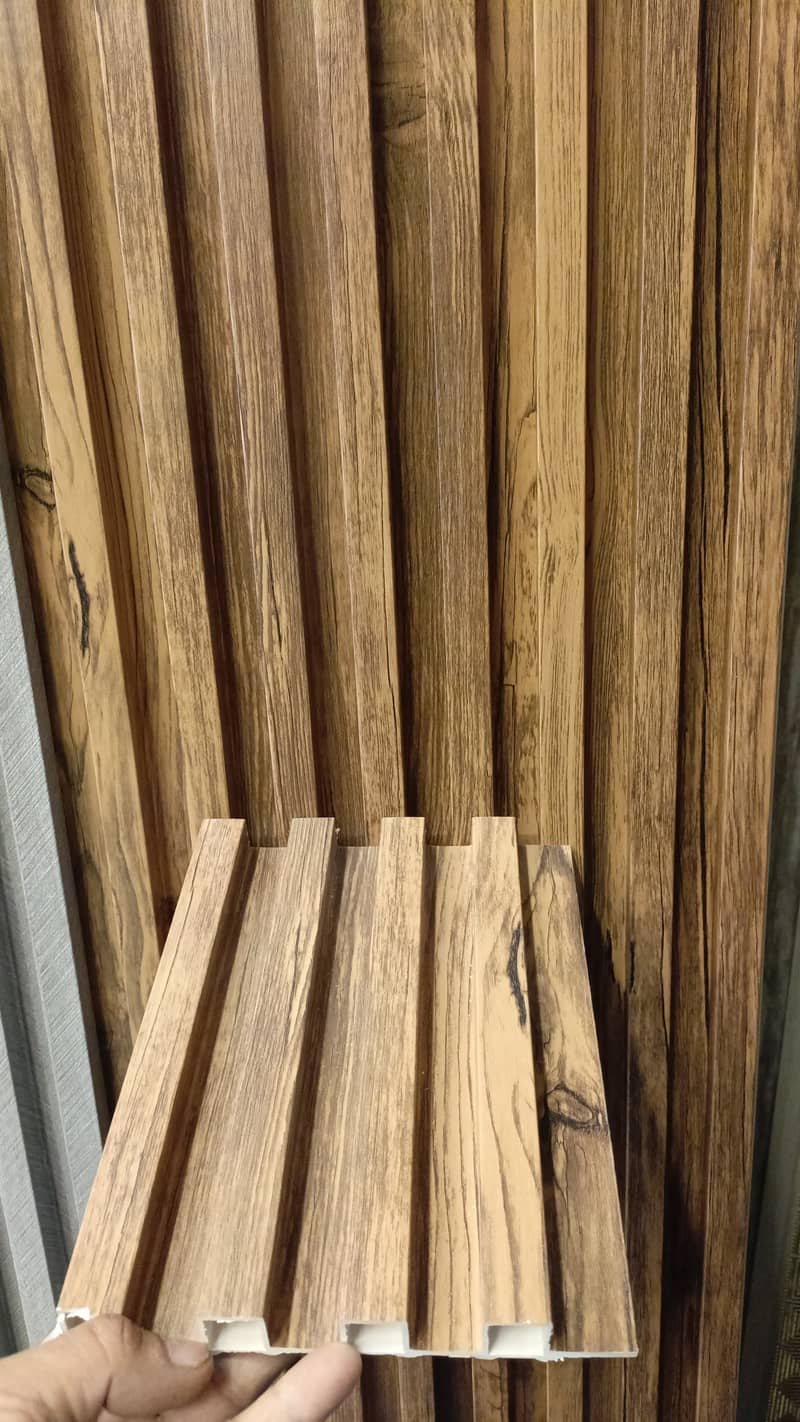 WPC Fluted panel / Wooden Floor / SPC Floor /Hard panel/solid panel 2