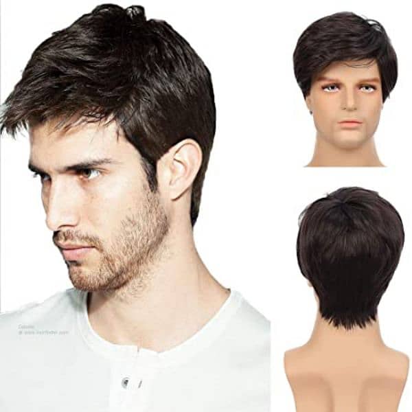 Men wig imported quality hair patch _hair unit (0'3'0'6'4'2'3'9'1'0'1) 12