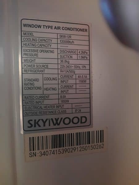 Skywood Window AC 1 Tone inverter technology 11