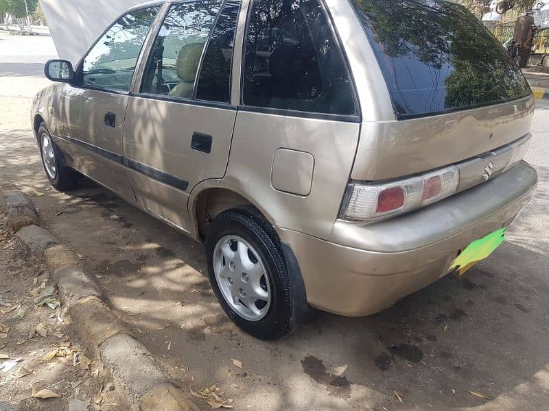 Suzuki Cultus beige colour 2014 Model 8