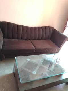 5 Seater Complete Sofa Set / 5 Cousins With Cofee table
