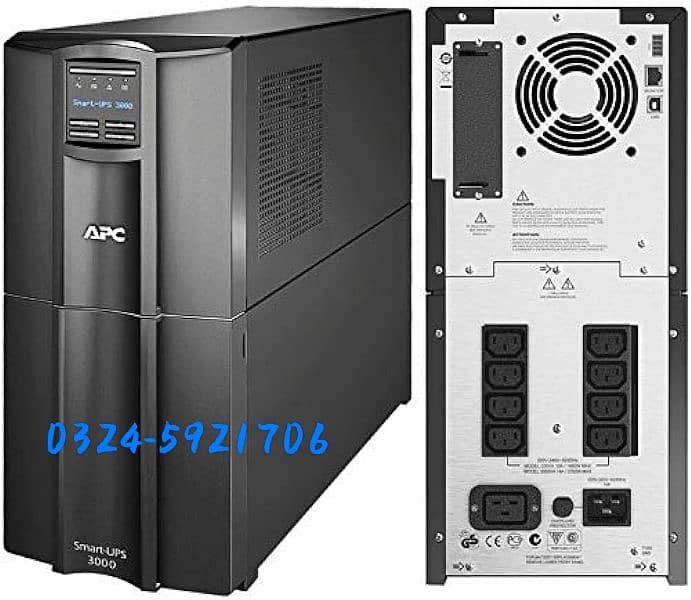 APC Smart UPS SMT3000I LCD 230V 0