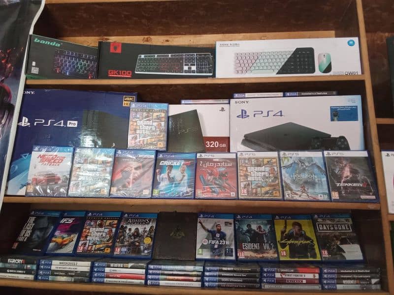 PS5 PS4 DVD used pin pack available 6