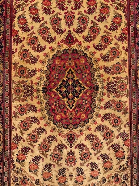 Irani woolen Qum signed Mohammadi Persian Carpet 2