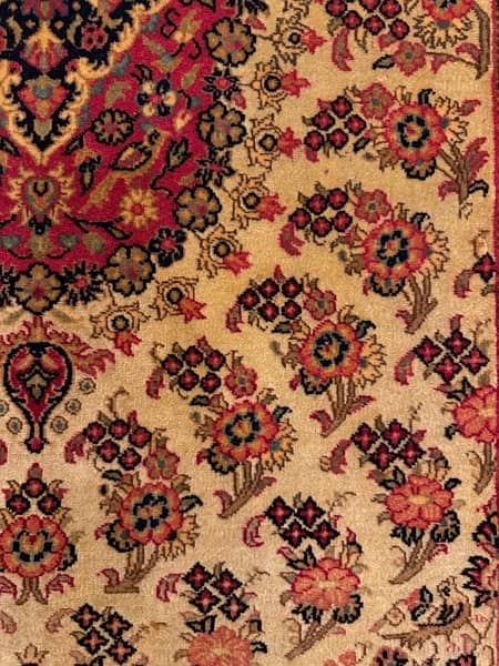 Irani woolen Qum signed Mohammadi Persian Carpet 8