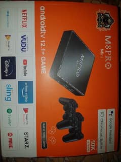 new Android box + game stick games 10000 16gb+ 64gb joystick led tv