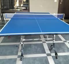 New Packed Table Tennis Table Lamination 8 Wheels