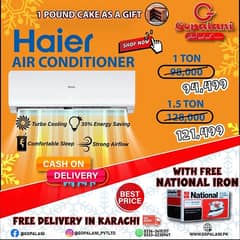 Haier Air Conditioner, Led Smart Tv And All Electronics Products