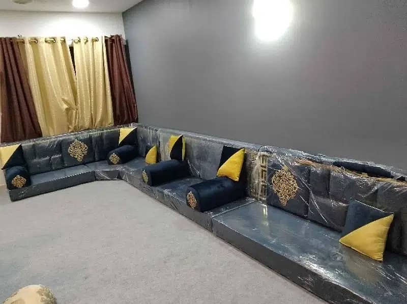 Arabic majlis - sofa set -Arbi Majlis Sofa 3