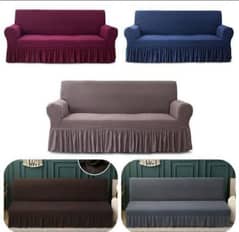 Sofa covers available. ^