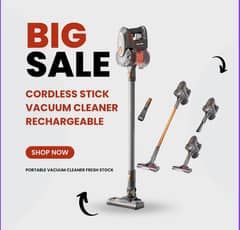 Portable Cordless vacuum cleaner Rechargeable Imported Fresh Stock