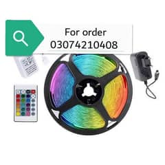 RGB led strip light multi colour remote control 12feet