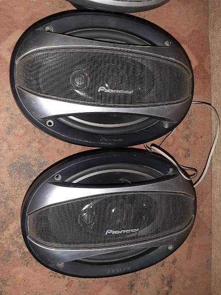 pioneer car 4 speakers good sound and bass 10