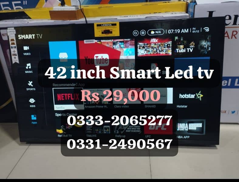 32 to 65 Inch All sizes Smart Wifi Android brand new Led tv 6