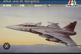 Grippen 1:48 scale fighter jet model