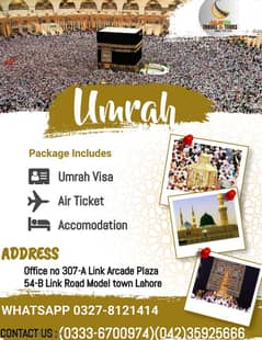 Umrah visa / Umrah tickets / Umrah in Shawal