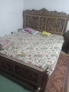 chinnoty bed set pur wood