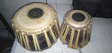 Classic Brass Tabla set for sale in good condition 0