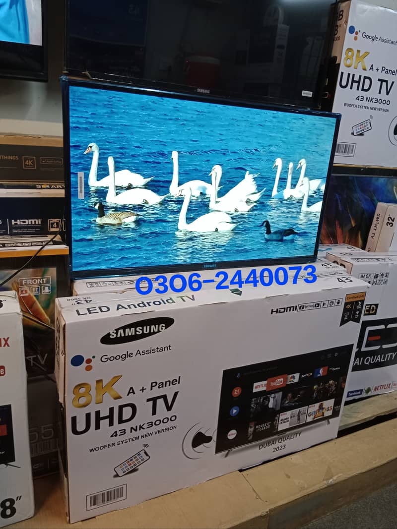 Smart / Android Led Tv 40" 42" 43" 48" 55" 65" 75" Inch GAMING, CCTV, 1