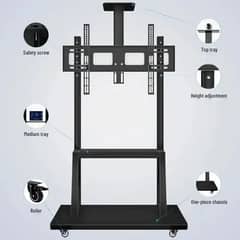 TL 1700 Mobile TV Bracket Rooling TV Stand with Wheels 32 to 70 led
