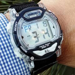 Armitron Glass Digital Watch Brand New