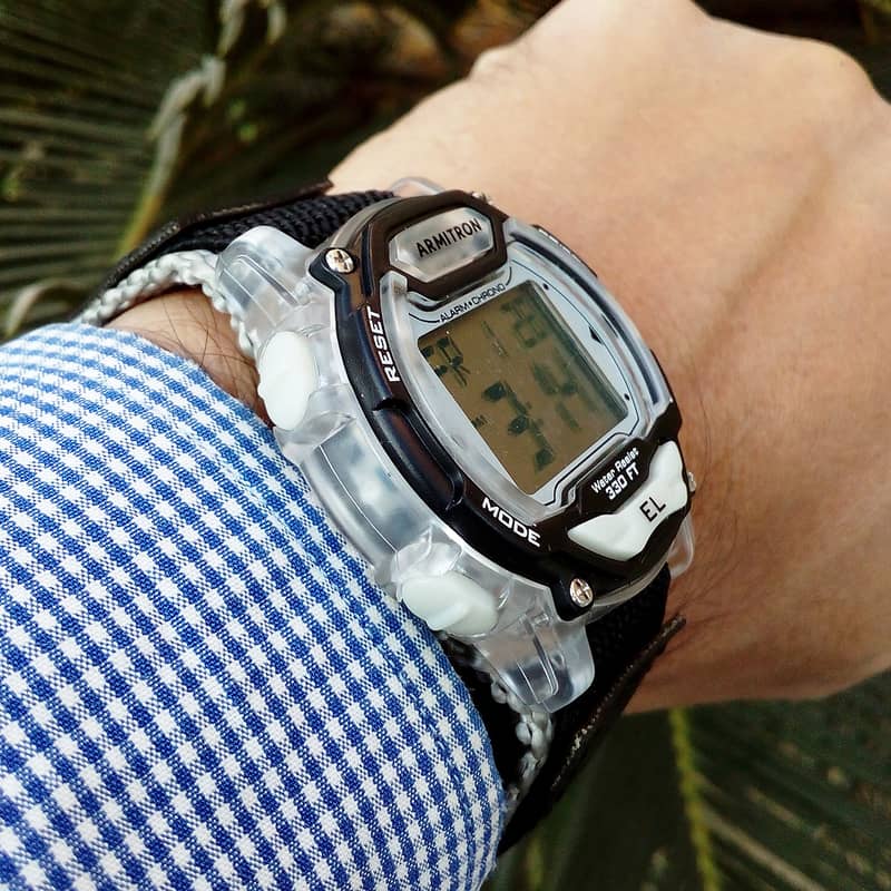 Armitron Glass Digital Watch Brand New 2
